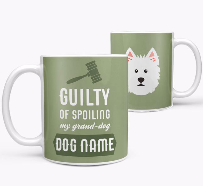 Guilty Grandpa: Personalized {breedCommonName} Mug